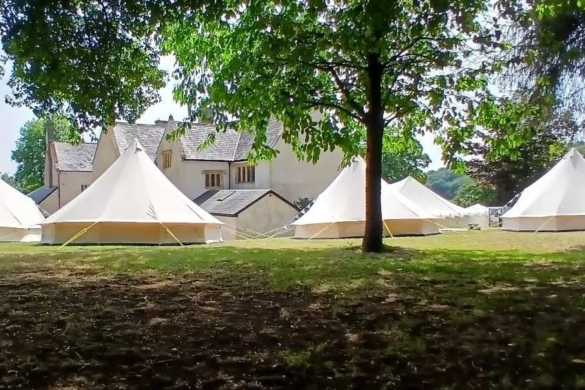 Devon Canvas Luxury Bell Tent Hire