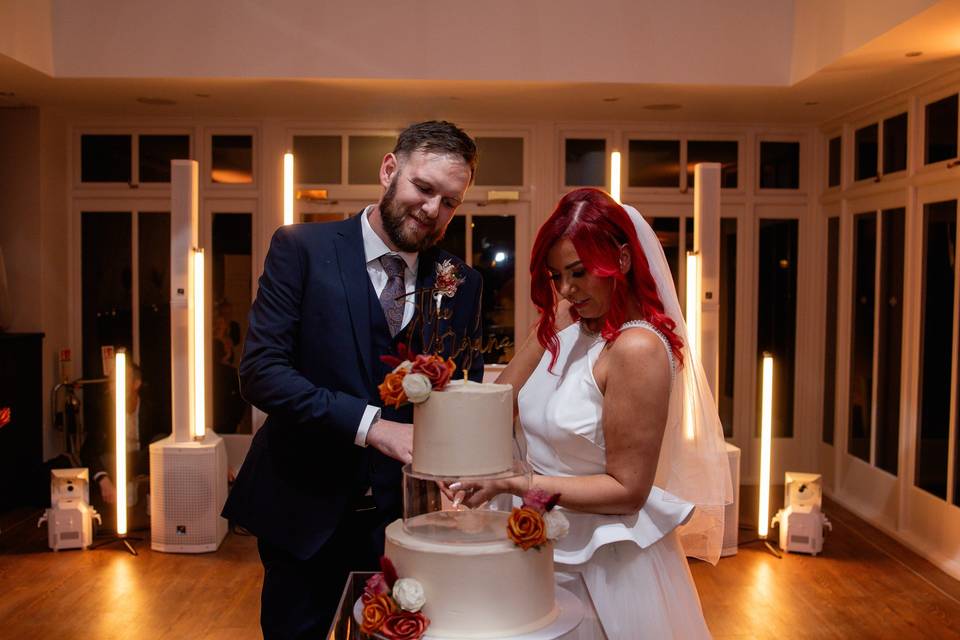 Cutting of the cake