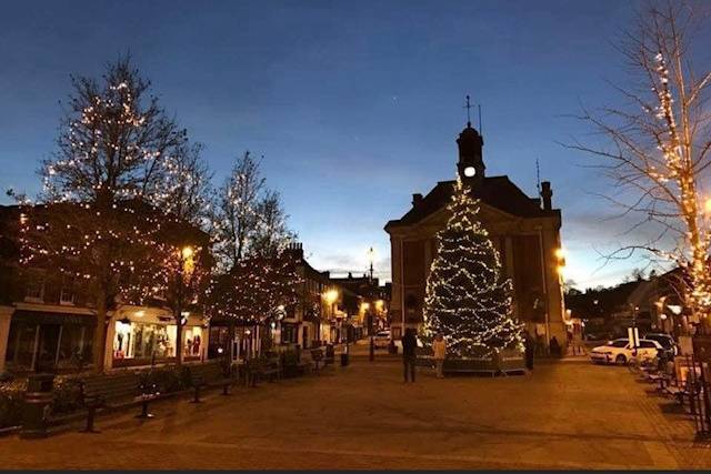 The Town Hall at Christmas
