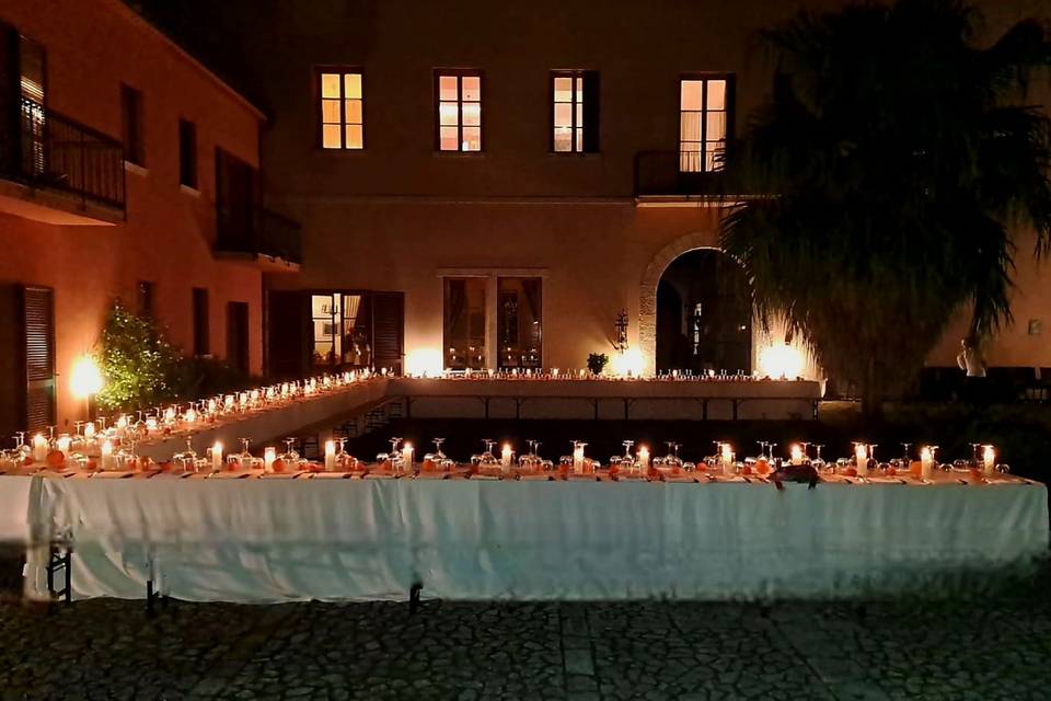 Allestimento tavolo