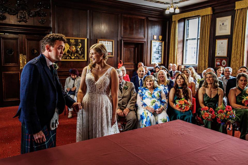 Council Chamber marriage