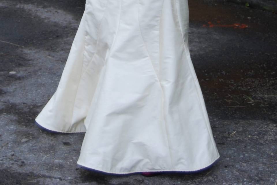 Simple elegant gown