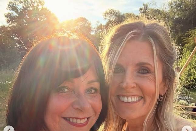 Bev and me