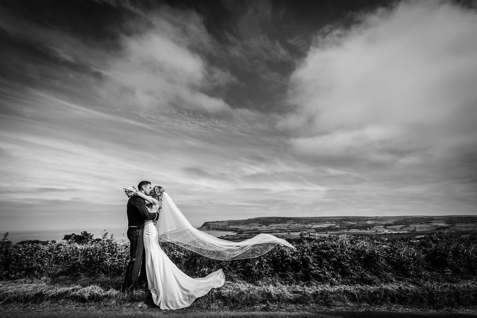 Yorkshire coast wedding