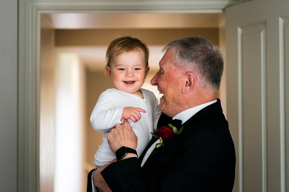 Baby with Grandad