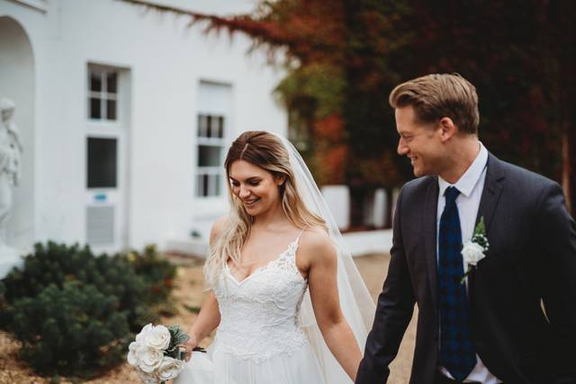 The happy couple