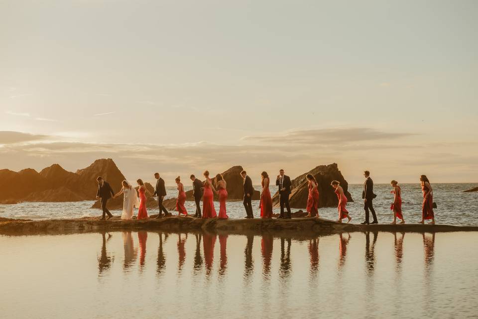 Beach wedding