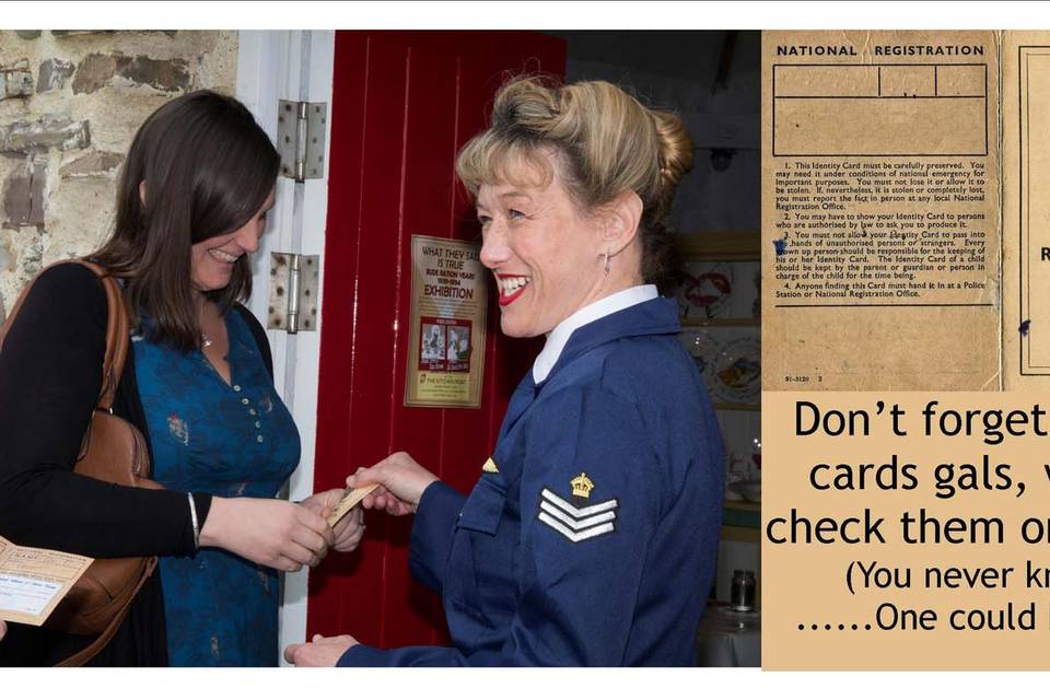 Check you ID cards