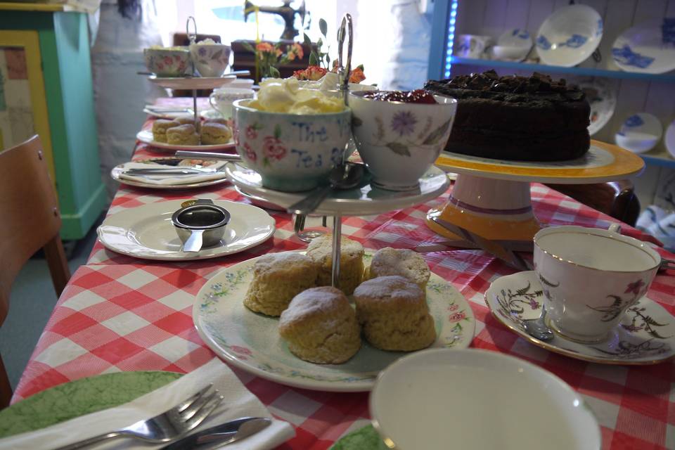 Vintage afternoon tea