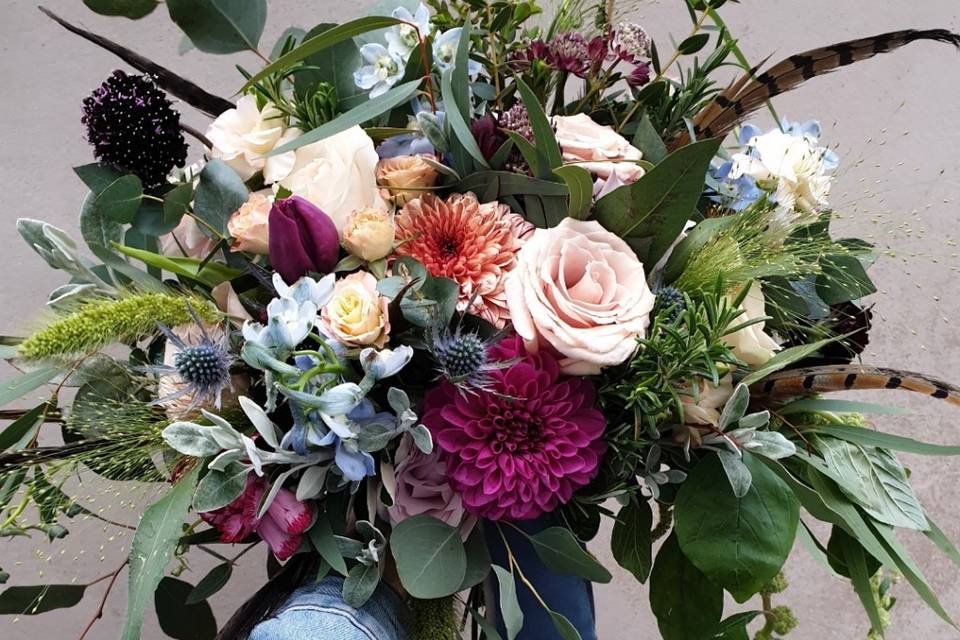 Wild and country bridal