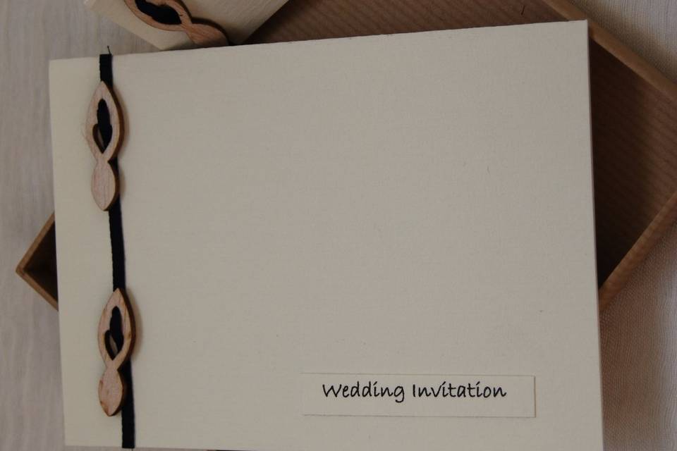 Wedding and evening invitation
