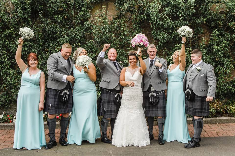 Lanarkshire wedding