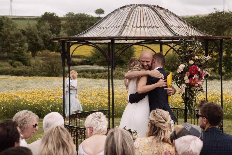 Outdoor ceremony