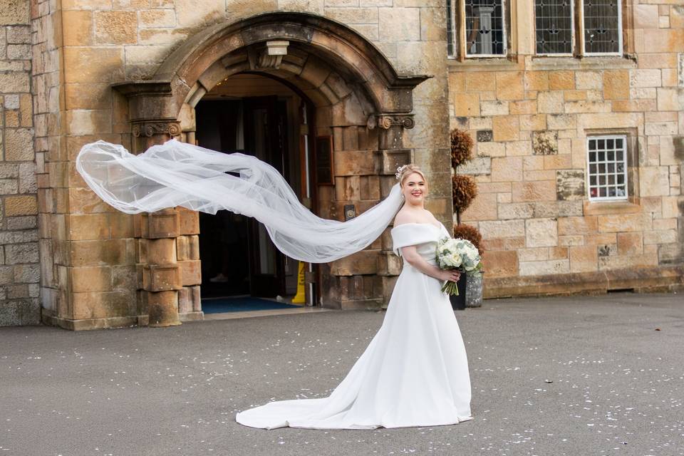 Dalmeny park hotel wedding