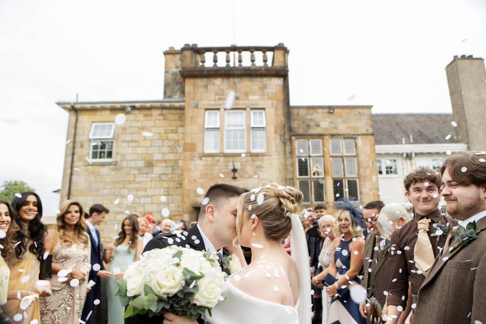 Dalmeny park hotel wedding