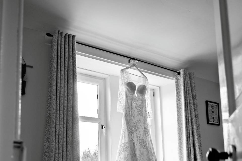 Wedding dress photo