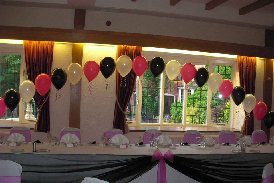 Bouquets of 5 balloons