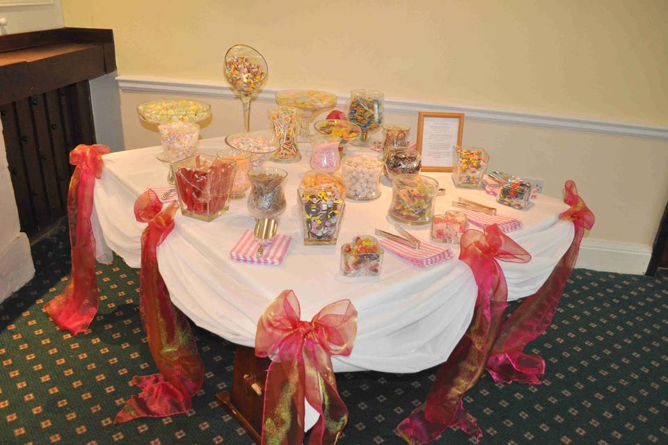 Candy Buffet at The Goldthorn