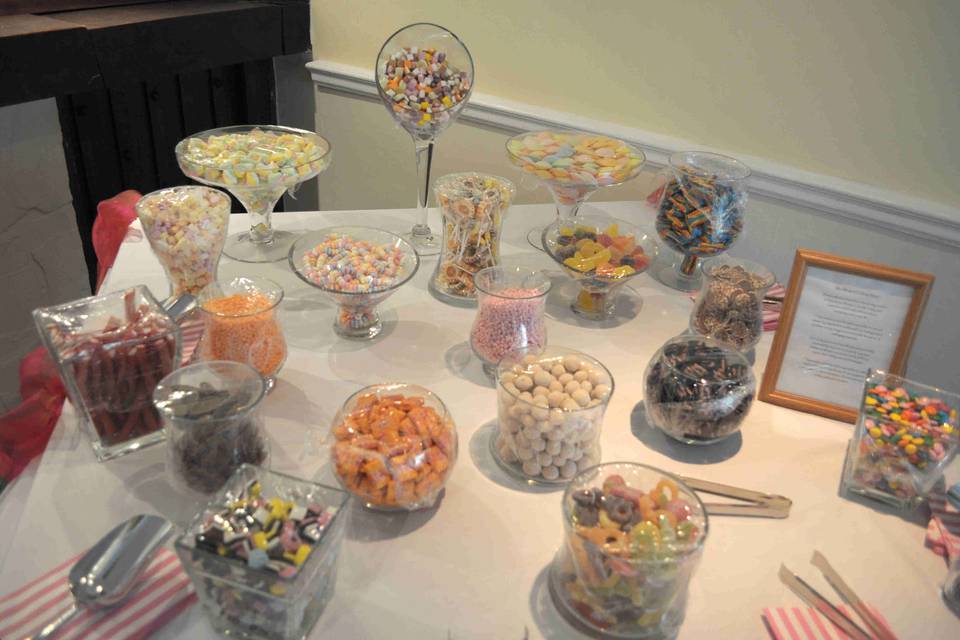 Candy Buffet at The Goldthorn