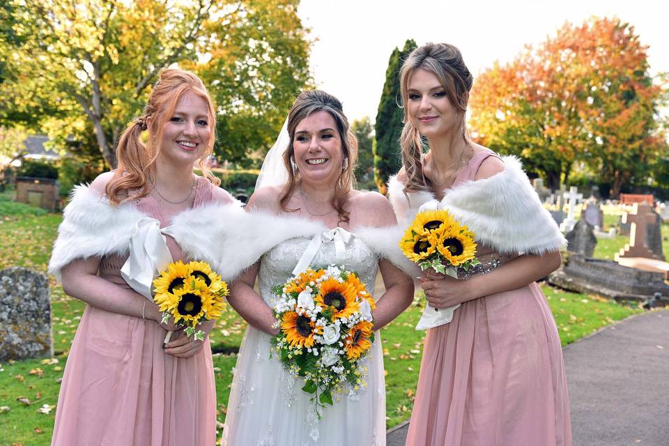 Bride and Bridesmaids 4