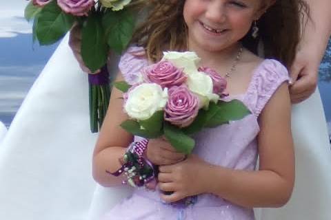 Hand-tied bouquets