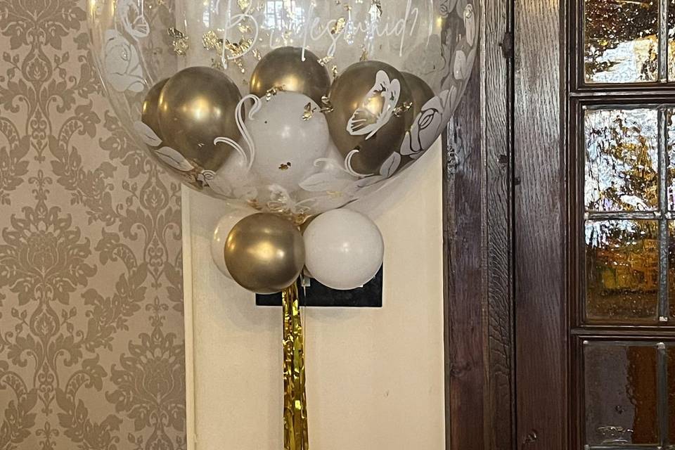 Bridesmaid Bubble  Balloon