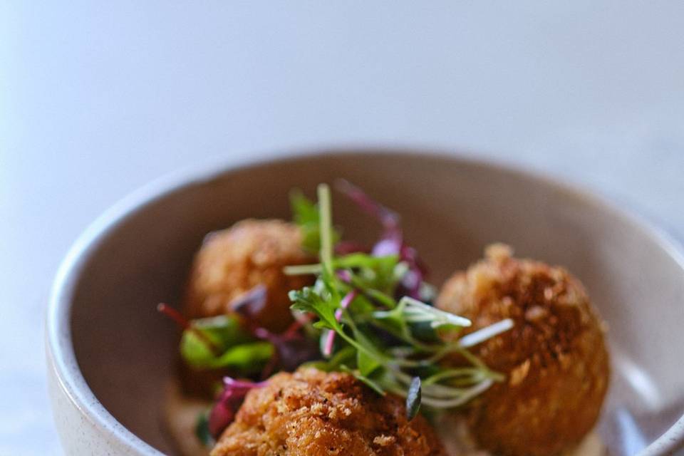 Vegan N'duja Croquettas