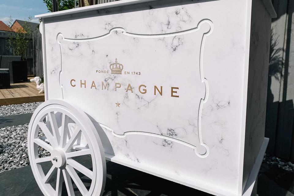 Champagne cart