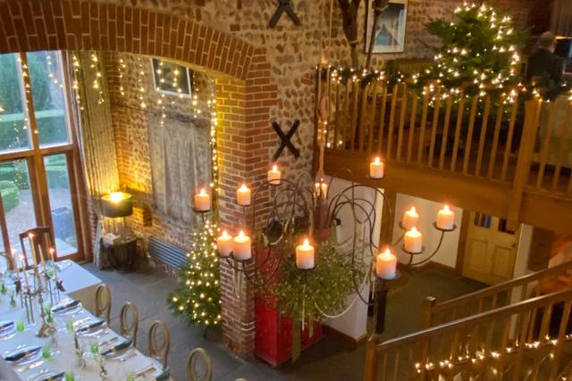 Indoor Barn Ceremony