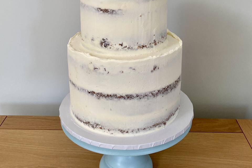 Semi-naked cake