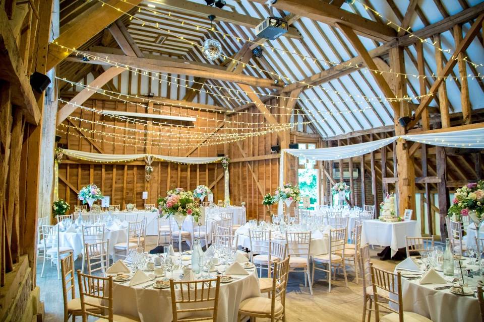 Tythe Barn Wedding Breakfast