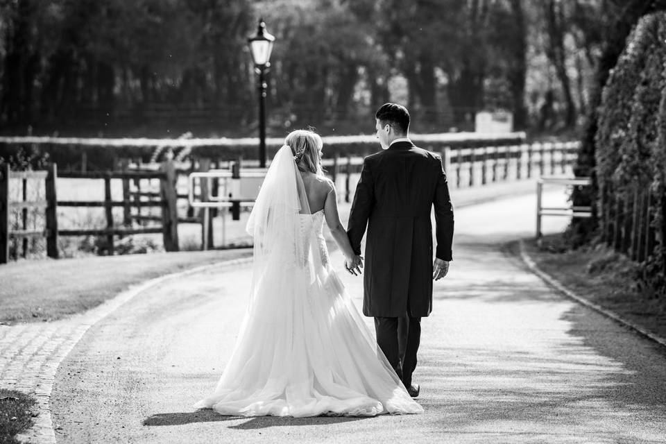 Bride & Groom Driveway