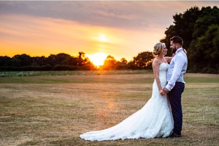 Sunset on the Field