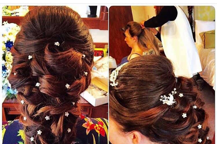 Bridal Boho hair