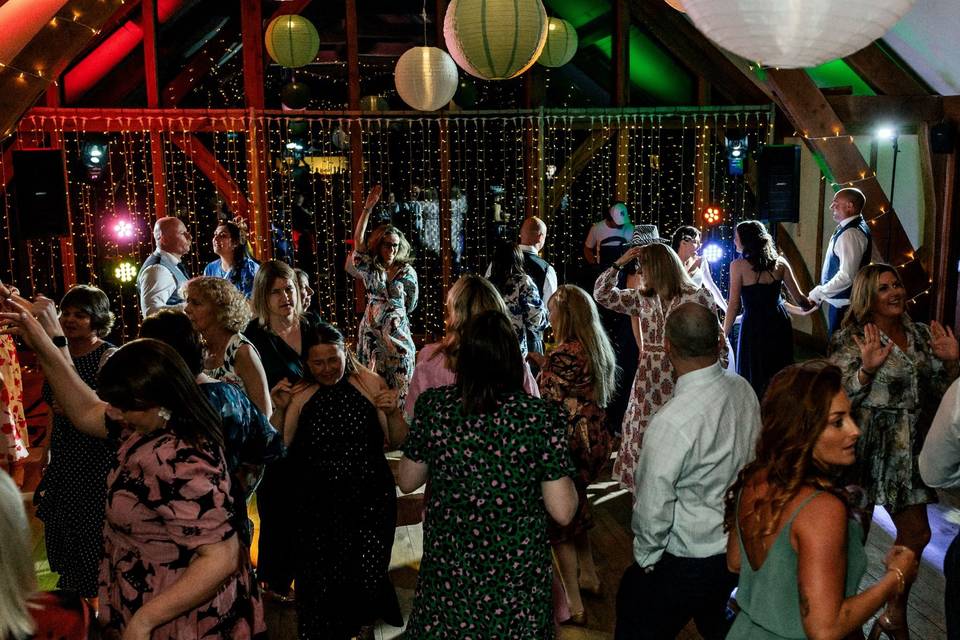 Busy dance floor as always!