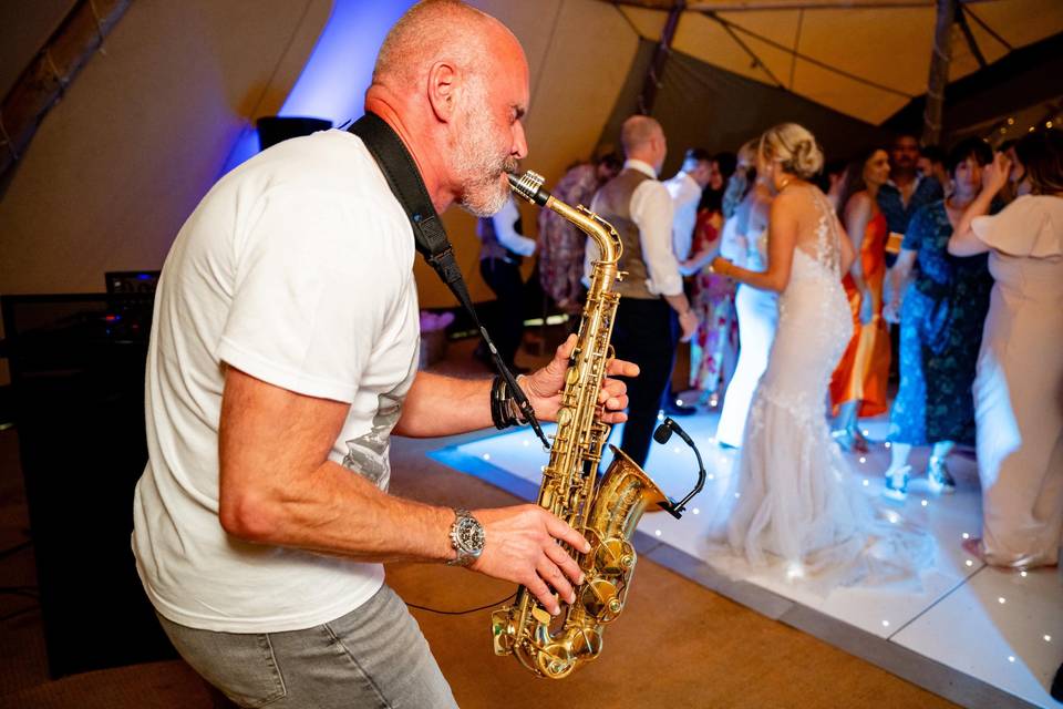 Ibiza sax moment!