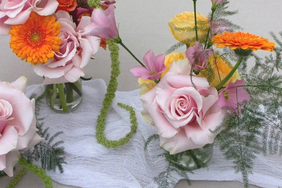 Bright Table Flowers