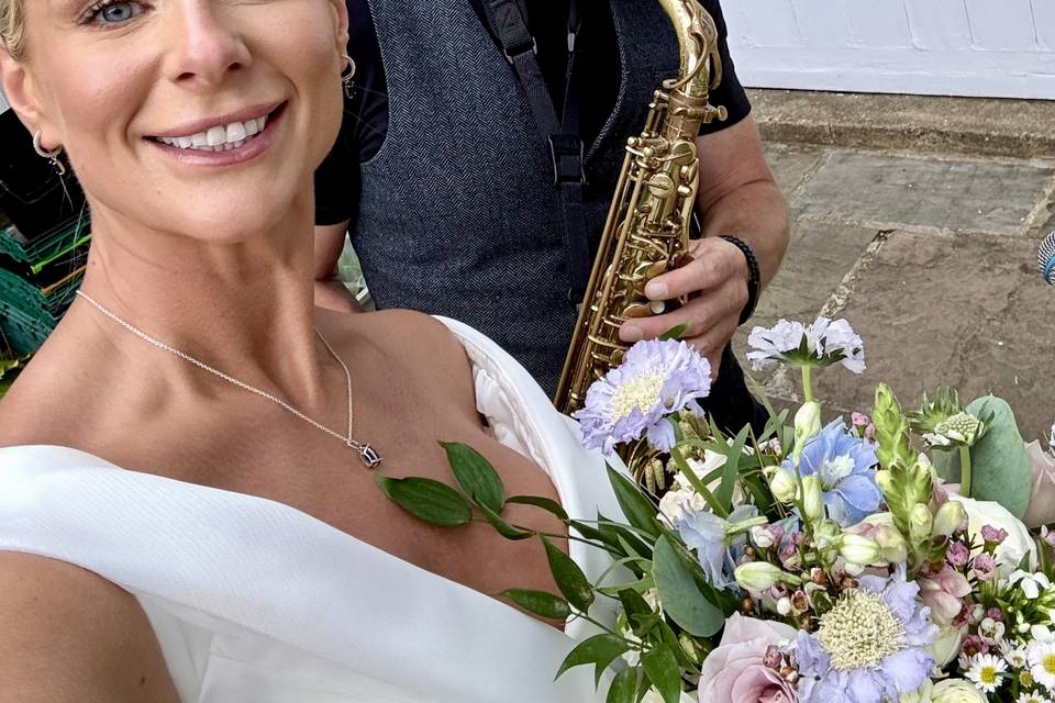 Bride and me selfie!