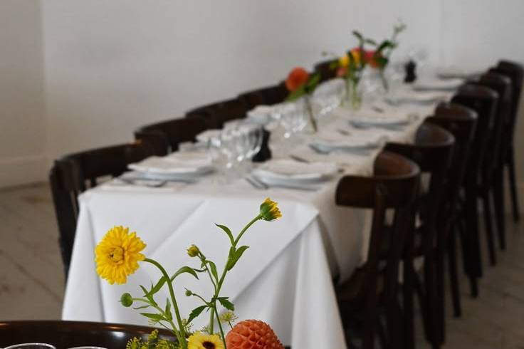 Summer Table Flowers