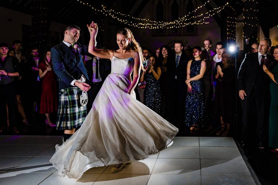 1st dance at Bradfield College