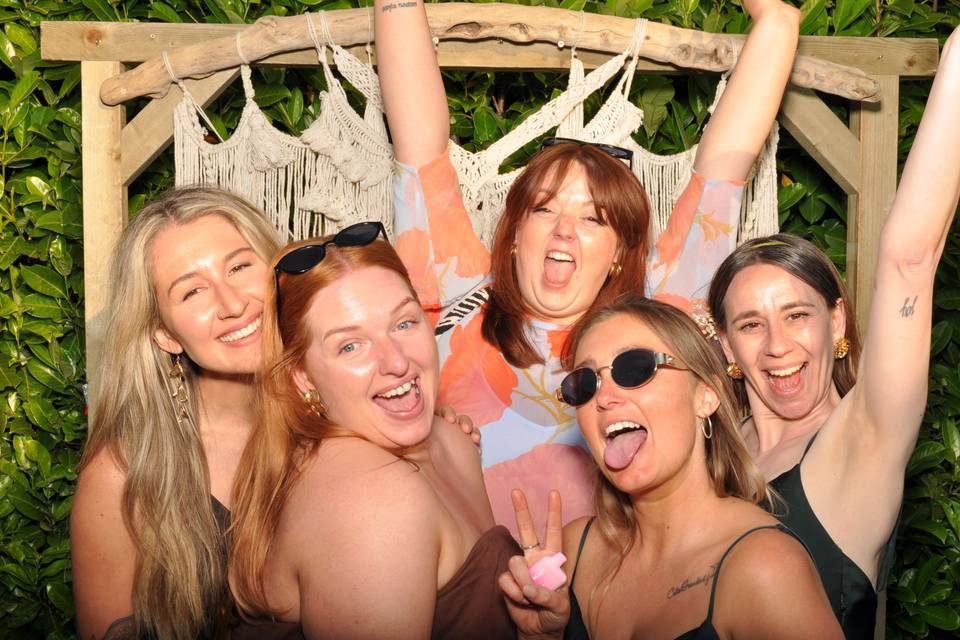 Open-air photobooth
