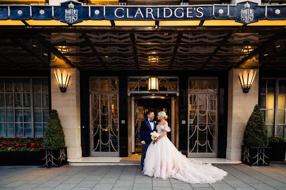 Claridges wedding