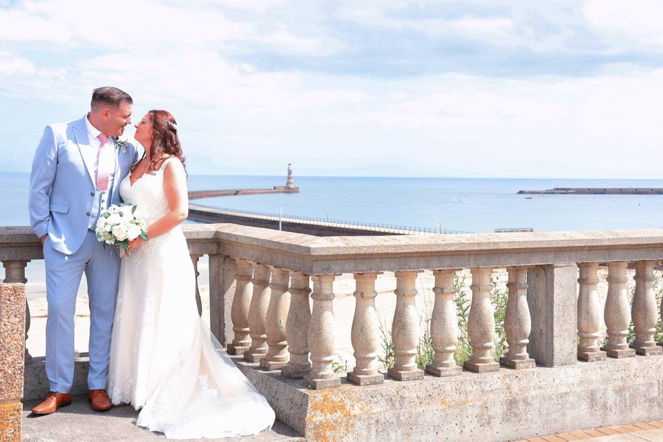 Roker seafront