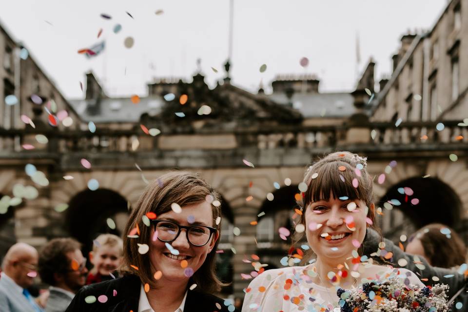 Edinburgh confetti