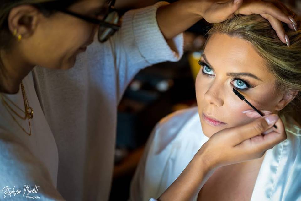Bride prep