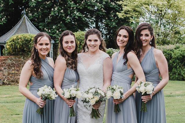 Bride & Bridesmaids