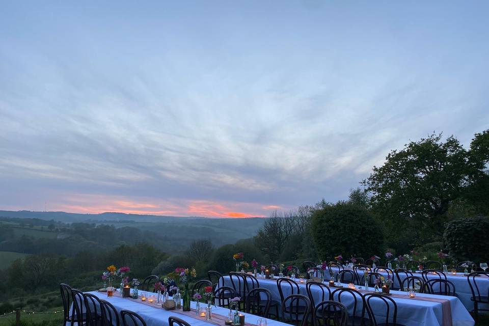 Alfresco Wedding Breakfast