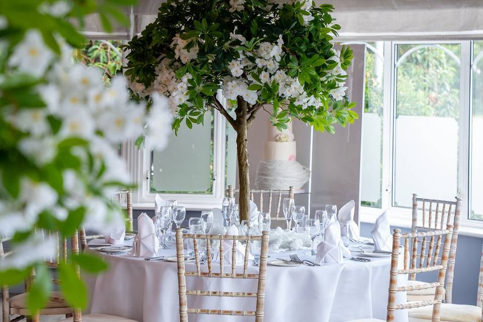 Blossom Tree Centrepieces