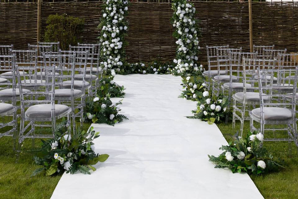 Outdoor Wedding Ceremony