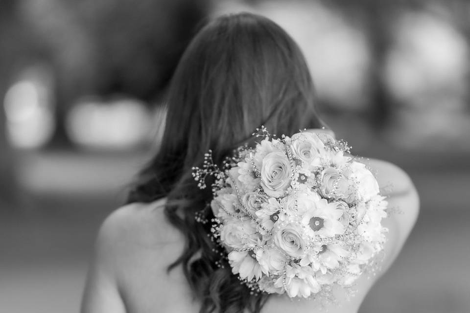 Bride in Black & W
